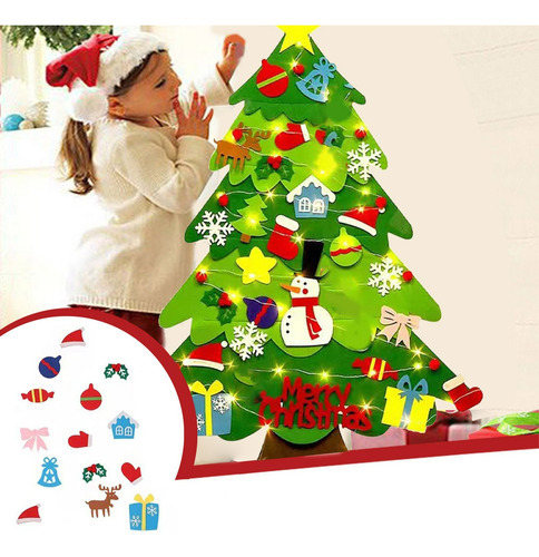 O Tree Decorations Para Crianças, Brinquedos De Bricolage, F - Imagem 2