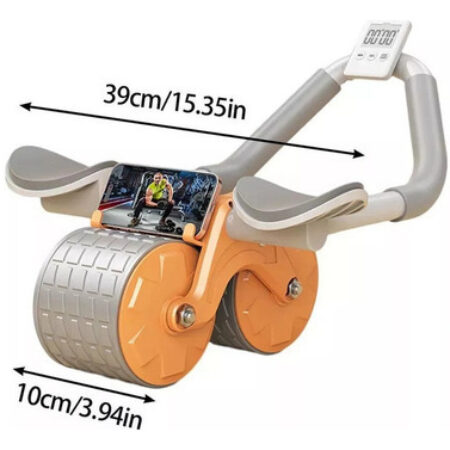 - Rolo Abdominal Com Roda De Rebote Automática E - Imagem 2