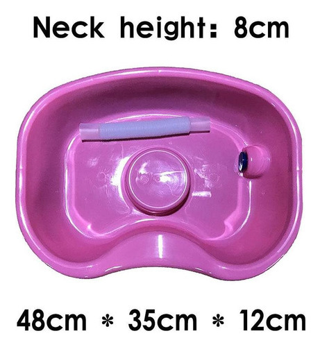 Para Bacia Do Shampoo Para Lavar O Cabelo Na Cama, Bacia - Imagem 6