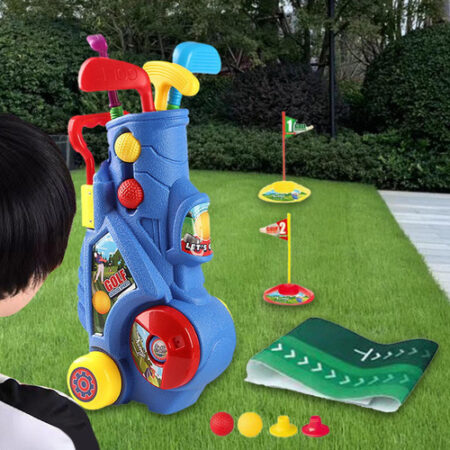 K Conjunto De Jogo De Mala De Golfe Para Crianças, Conjunto - Imagem 7