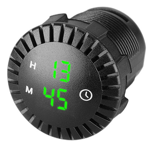 Para Relógio Digital Automotivo 12v/24v Touch 24 Horas Luz - Imagem 3
