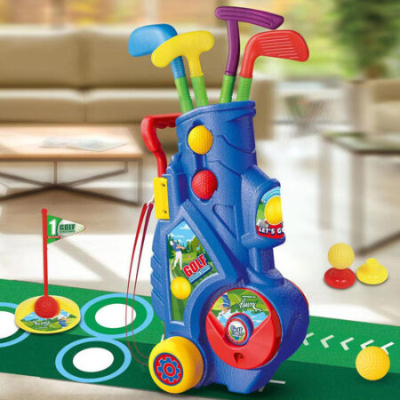 K Conjunto De Jogo De Mala De Golfe Para Crianças, Conjunto - Imagem 9