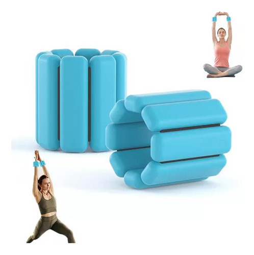 Pesos De Pulso E Tornozelo (1lb), Pulseiras De Silicone