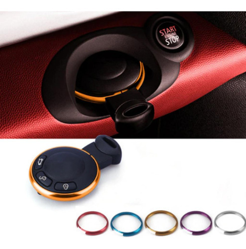2x Corrente De Chaveiro Automotivo De Alumínio Para Clubman - Imagem 10