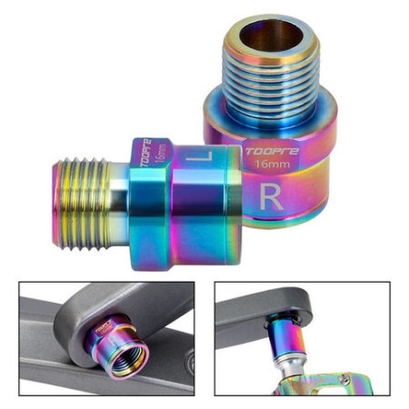 Adaptador De Pedal De De 1 Par Espaçadores De Pedal De Aço - Imagem 5