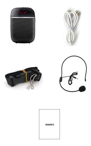 Aporo - Amplificador De Voz Para Professores Com Microfone - Imagem 3