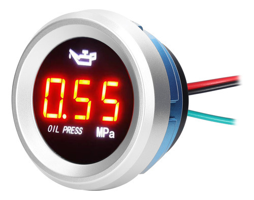 Medidor De Pressão De Óleo Digital Com Sensor De Alarme 0-1. - Imagem 4
