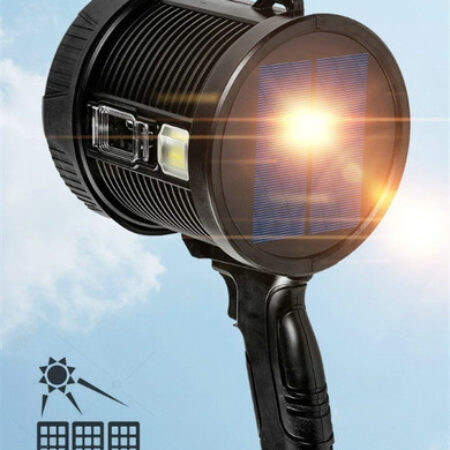 &quot Lanterna Led De Longo Alcance Holofote 2000 Metros+usb - Imagem 4