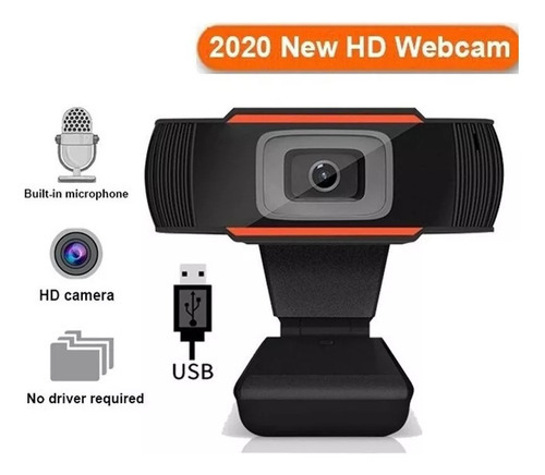 Webcam Para Pc Hd 1080p 60fps Mini Usb 2.0 Webcam Com Microf - Imagem 4