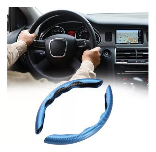 Cobertura De Volante De Carro Automotivo Acessório De Azul - Imagem 4