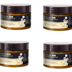 4 Unidades De Máscara De Cabelo Volumizante E Fofa, 100 Ml