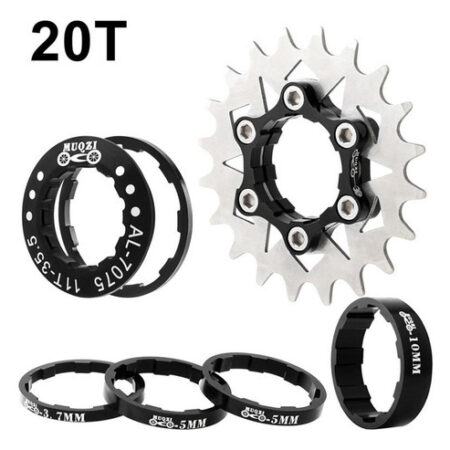Conjunto De Cassetes De Velocidade Única, Adaptador De 20t - Imagem 8