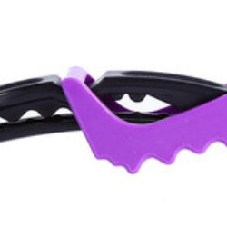 10 Pcs Roxo Salão Grampo De Cabelo Antiderrapante Jacaré Cab