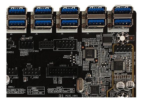 Placa-mãe B250 Btc 12 Usb3.0 Para Pci-e Interface - Imagem 7