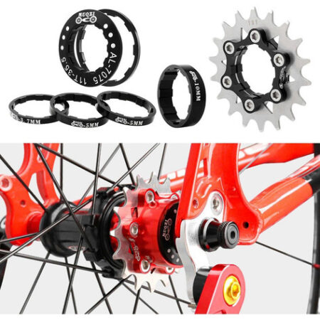 Espaçadores Leves De Cassete De Velocidade Única 18t, Fixie - Imagem 7