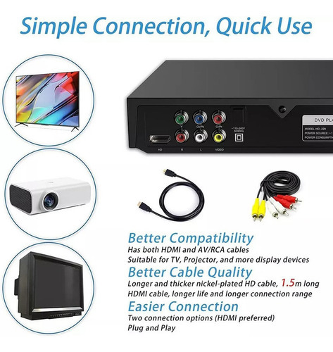Dvd Player Multimídia Função E Karaokê 220v - Imagem 3