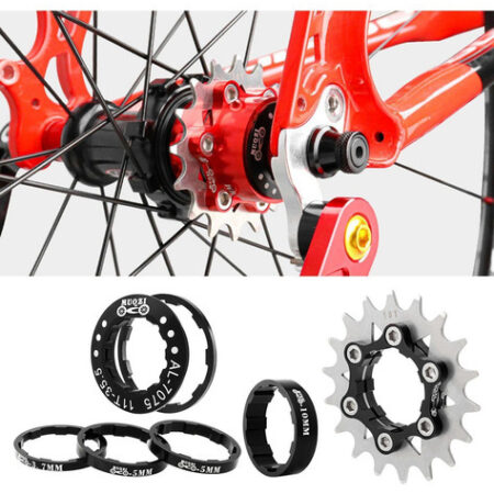 Espaçadores Leves De Cassete De Velocidade Única 18t, Fixie - Imagem 5