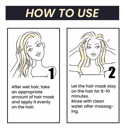 4 Unidades De Máscara De Cabelo Volumizante E Fofa, 100 Ml - Imagem 7