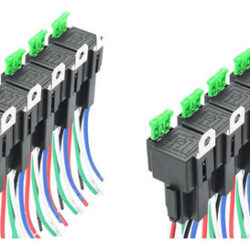 Dsd 12 Unidades De Relé Elétrico Automotivo Spst De 5 Pinos