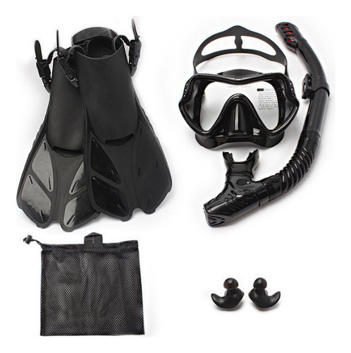 Kits De Mergulho Barbatanas De Mergulho Óculos De Mergulho - Imagem 7