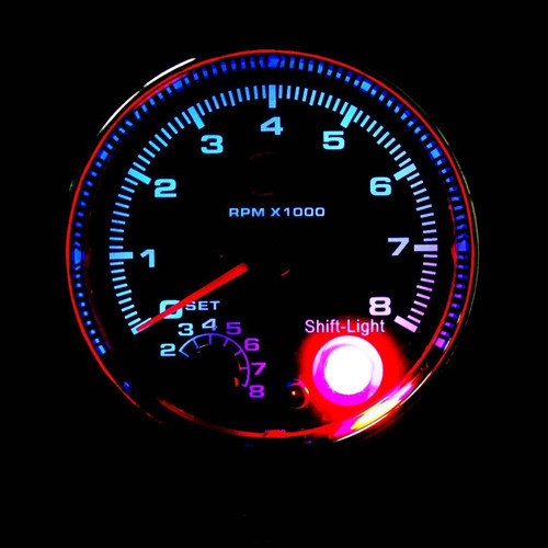 Faixa De Medidor De Rpm Do Tacômetro De Carro 0-8000 Rpm - Imagem 4