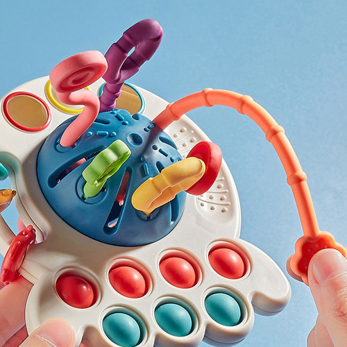I P(r) Brinquedo De Chocalho Sensorial Em Forma De Polvo - Imagem 7