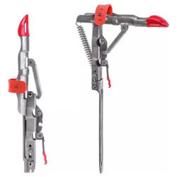 A Suporte De Pólo Rod Spring, 2 Peças, Suporte Automático