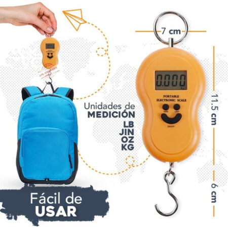 Gancho De Suspensão Portátil Para Balança Digital De 50 Kg - Imagem 2
