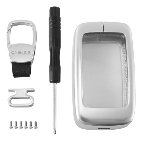Suprimentos Automotivos G4key Chain Shell Para Xj Silver-fs - Imagem 2