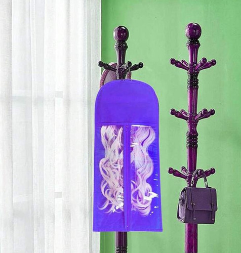 2 Peças De Bolsa E Clipe, Peruca De Cabelo, Extensão, Cabide - Imagem 49