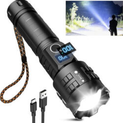 Lanternas Led Recarregáveis Super Bright 100000 Lumens