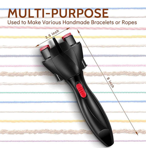 Trançador De Cabelo Automático, Máquina Elétrica De Trança D - Imagem 3