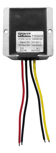Conversor Dc/dc Portátil 12v.24v 10a 240w Economia De Energi - Imagem 4