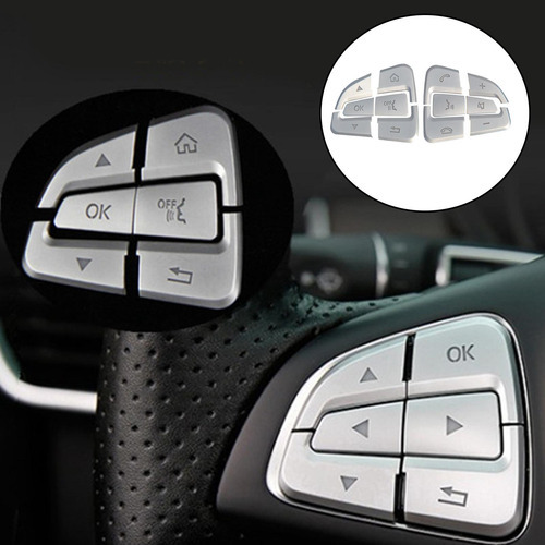 Volante Automotivo Botão Guarnição Decoração Ok - Imagem 7