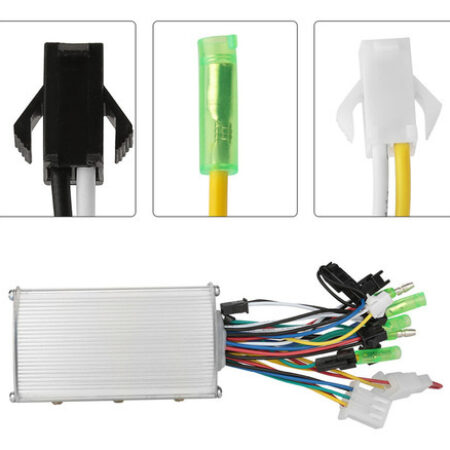36v/48v 350w Controlador De Motor Sem Escova Para Bicicleta - Imagem 2