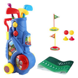 K Conjunto De Jogo De Mala De Golfe Para Crianças, Conjunto