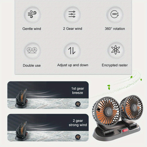 Ventilador De Ar Condicionado Automotivo Turbo Para Refriger - Imagem 4