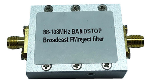 Filtro Fm Bandstop Sinal Do Receptor Sma Band-stop 88-108 Mh