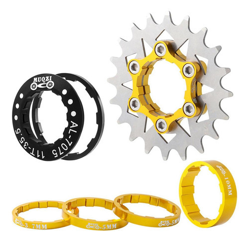 Conjunto De Cassetes De Velocidade Única, Adaptador De 20t - Imagem 11