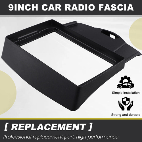 Adaptador Fascia Frame De Rádio De Áudio Automotivo De 9 Pol - Imagem 3
