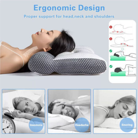 Almofada Super Ergonômica, Travesseiro De Contorno De Ombros - Imagem 4