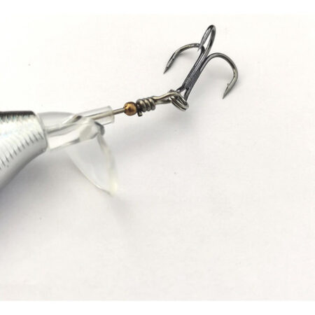 Topwater Iscas De Pesca Superior Água Baixo Isca Argent - Imagem 9