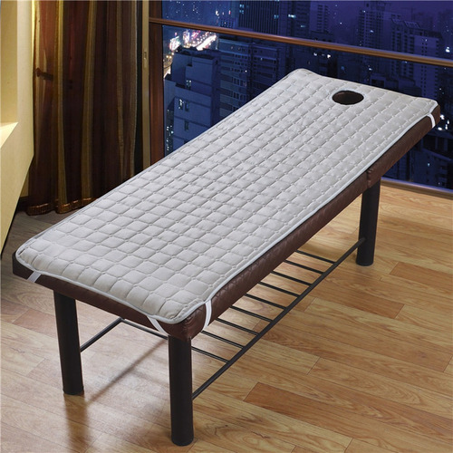 Almofada Do Colchão Da Cama Da Massagem Termas Cinzento - Imagem 2