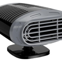 2 Em 1 Aquecedor De Carro 120w Para 12v Preto Cinza