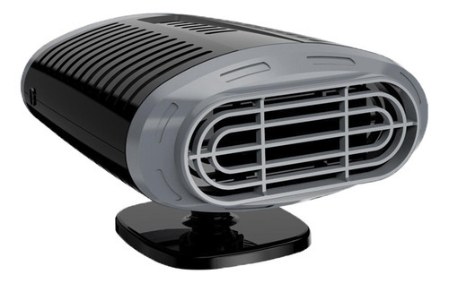 2 Em 1 Aquecedor De Carro 120w Para 12v Preto Cinza