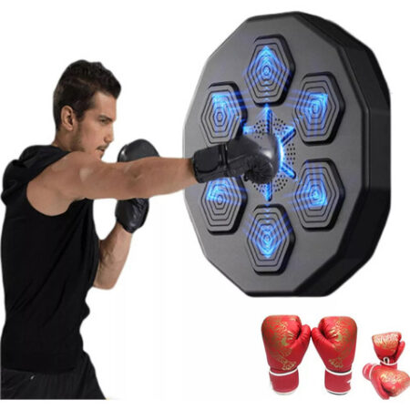 Máquina De Boxe Eletrônica Com Music Music Boxer - Imagem 8