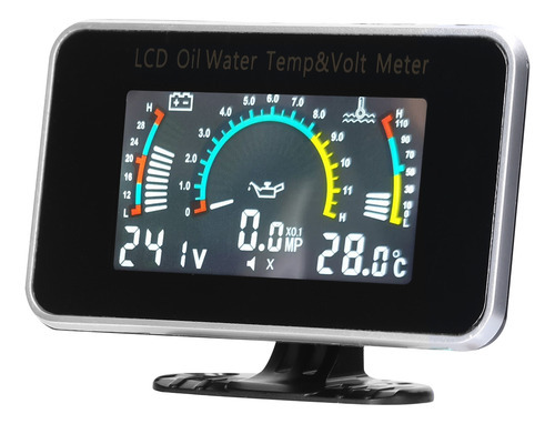 Medidor De Instrumentos Automotivos 3 Em 1 9-36v De Óleo De - Imagem 3