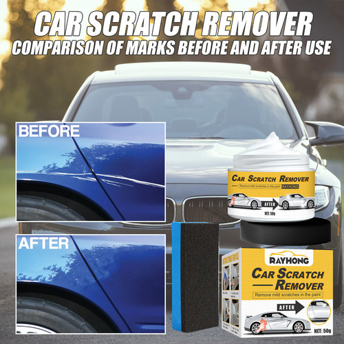 Removedor De Arranhões Automotivo Pasta De Reparo De Arranhõ - Imagem 4