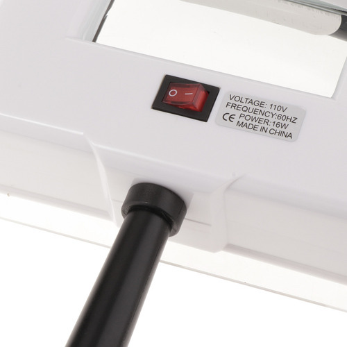 Lâmpada Woods Dispositivo Facial Análise De Teste De Luz - Imagem 9