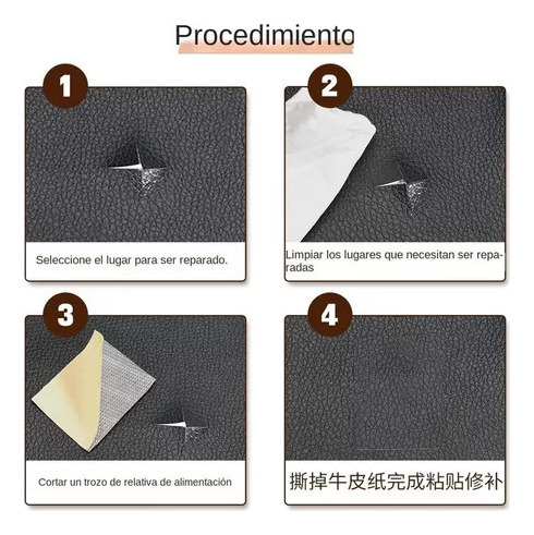 Pc Adesivo Para Interior Automotivo 50 Cm X 138 Cm Couro